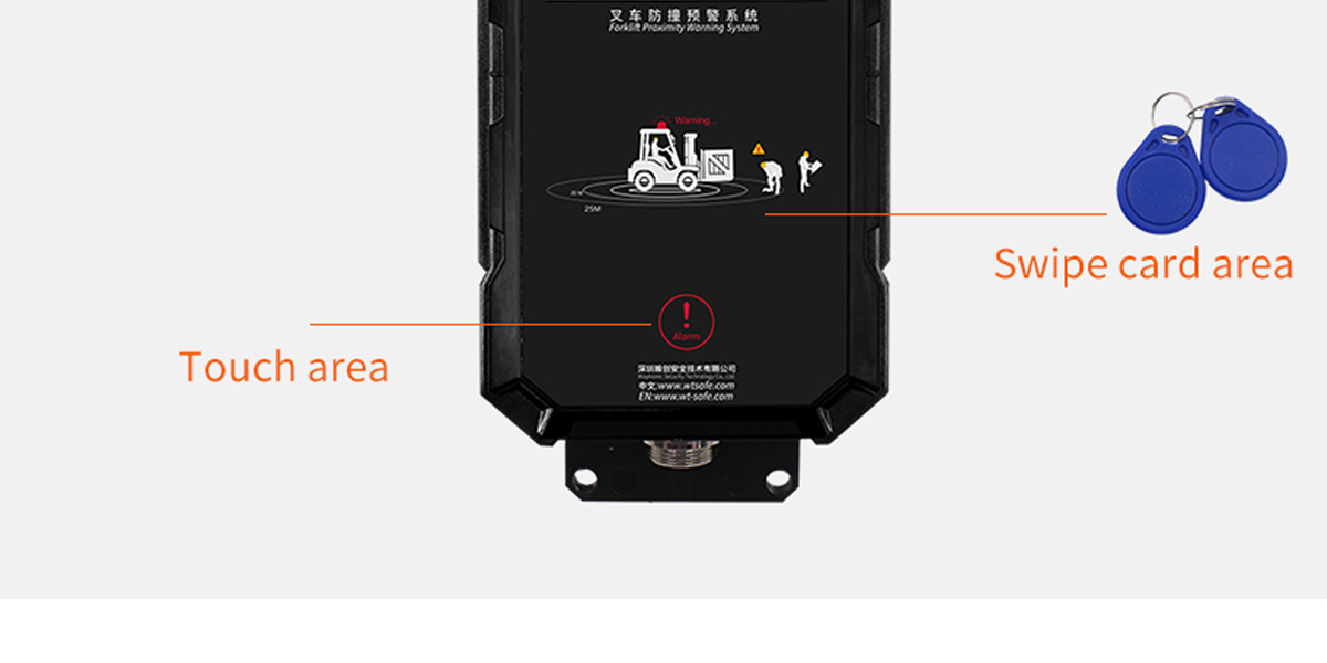 PR-CA500 Forklift Proximity Warning System